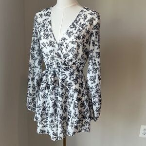 Floral Print Romper - sz S